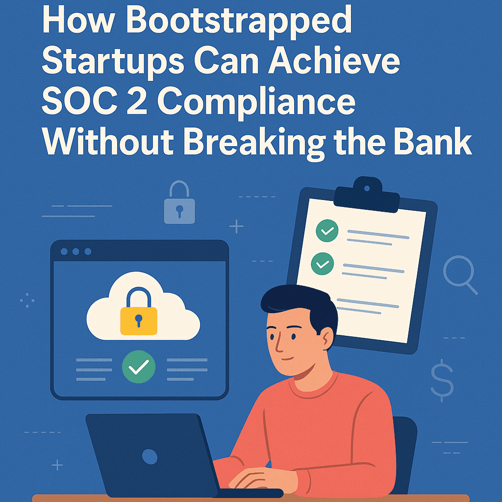How Bootstrapped Startups Can Achieve SOC 2 Compliance Without Breaking the Bank
