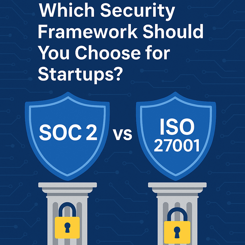 SOC 2 vs ISO 27001: Which Security Framework Should You Choose for Startups?