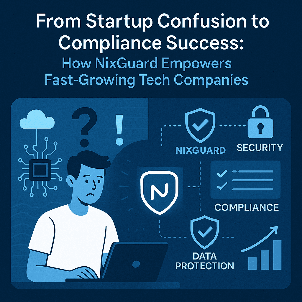 From Startup Confusion to Compliance Success: How NixGuard Empowers Fast-Growing Tech Companies