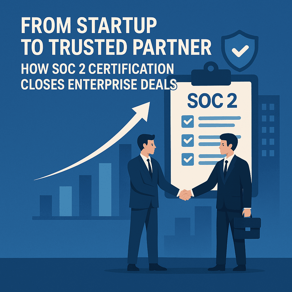 From Startup to Trusted Partner: How SOC 2 Certification Closes Enterprise Deals