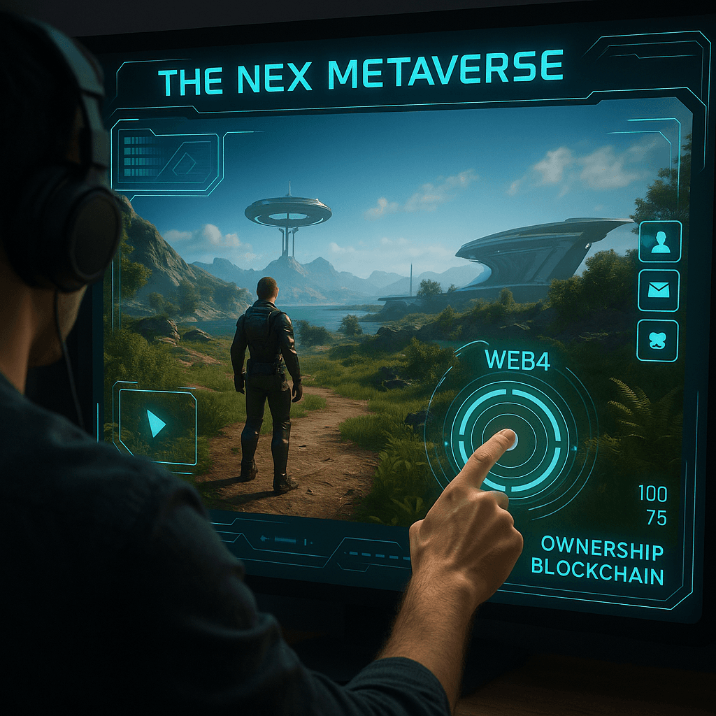 The NEX Metaverse: A Breakthrough in Cross-Platform WebXR Gaming